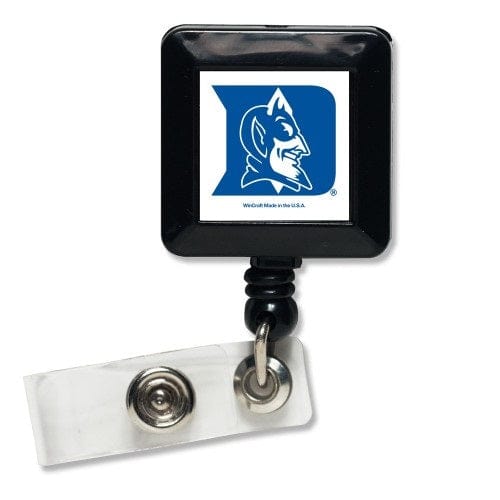 Duke Blue Devils Reel Retractable Name Badge Holder heartlandflags