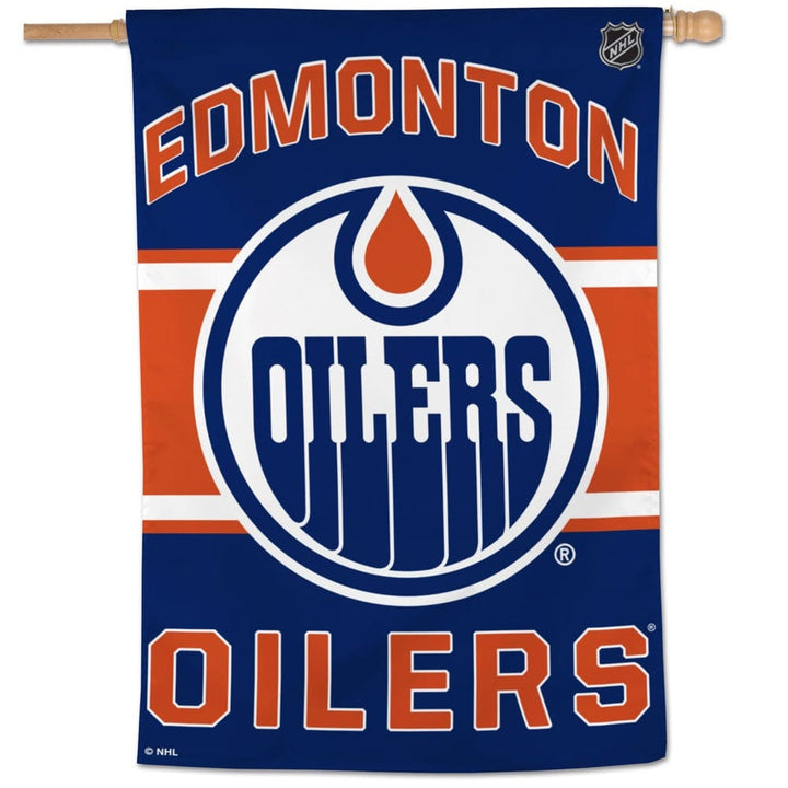 Edmonton Oilers Banner Vertical House Flag heartlandflags