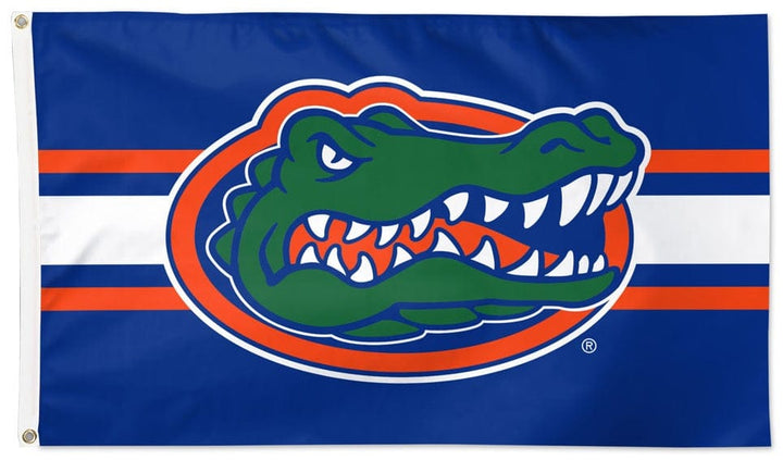 Florida Gators Flag 3x5 Striped Logo heartlandflags