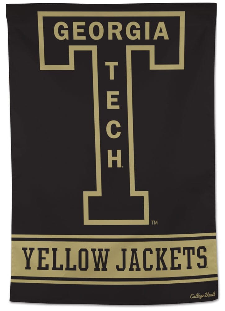 Georgia Tech Yellow Jackets Banner Throwback House Flag heartlandflags