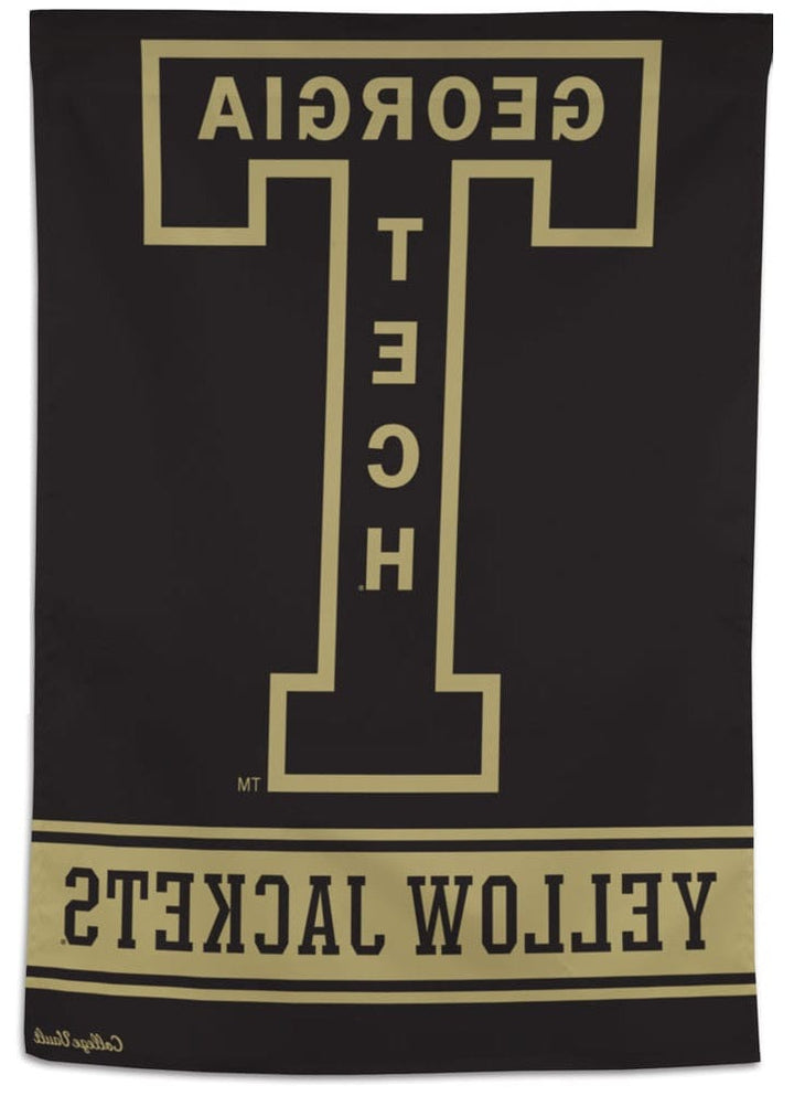 Georgia Tech Yellow Jackets Banner Throwback House Flag heartlandflags