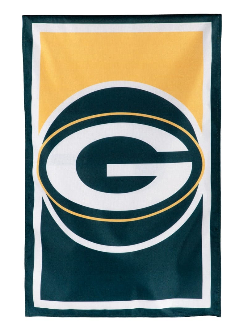 Green Bay Packers Banner 2 Sided Burlap House Flag heartlandflags