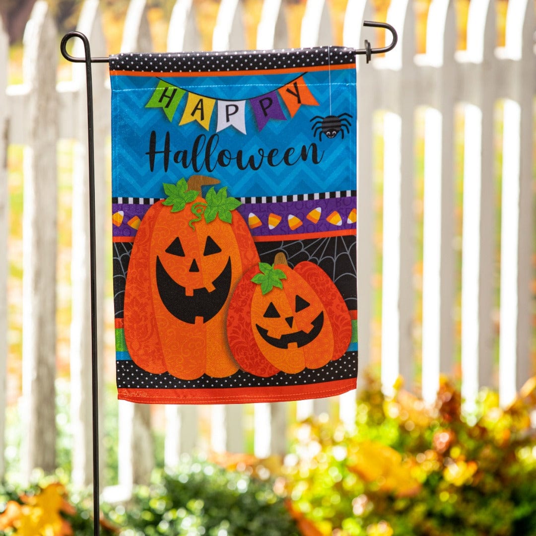 Halloween Greetings Garden Flag 2 Sided heartlandflags