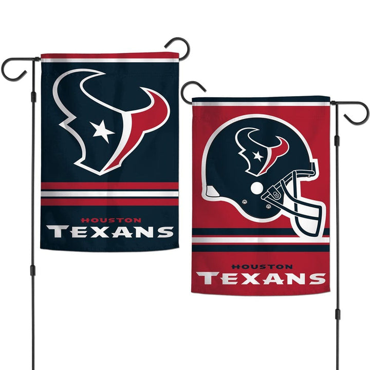 Houston Texans Garden Flag 2 Sided Helmet Logo heartlandflags