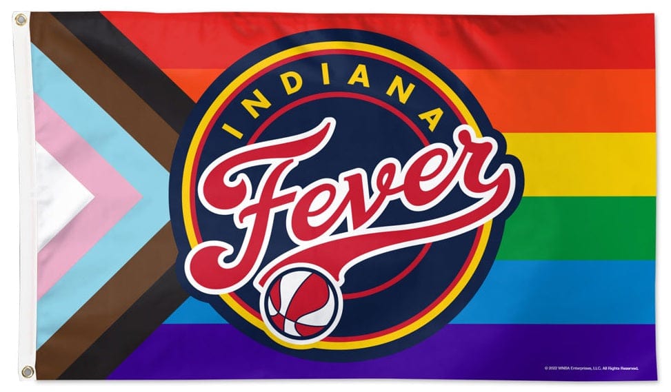 Indiana Fever Flag 3x5 Pride heartlandflags