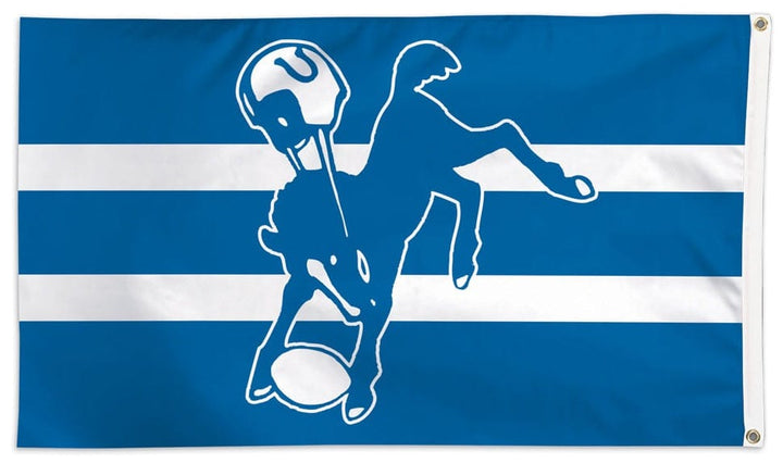 Indianapolis Colts Flag 3x5 Classic Logo Retro heartlandflags