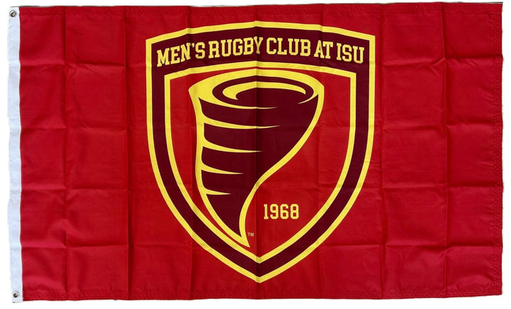 Iowa State Rugby Flag 3x5 heartlandflags