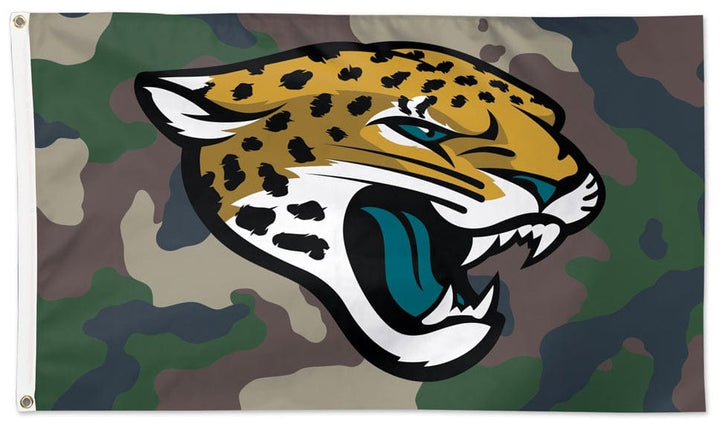 Jacksonville Jaguars Flag 3x5 Military Camo heartlandflags