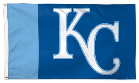 Kansas City Royals Flag 3x5 Vertical Stripe heartlandflags