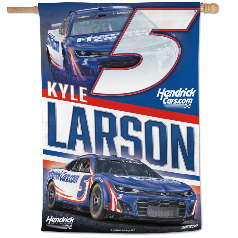 Kyle Larson Banner 2024 Hendrick Cars House Flag heartlandflags