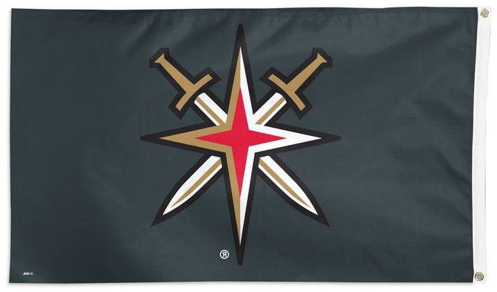 Las Vegas Golden Knights Flag 3x5 Throwback Logo heartlandflags