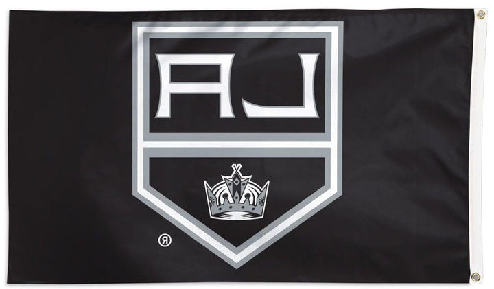 Los Angeles Kings Flag Black 3x5 heartlandflags