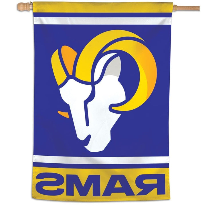 Los Angeles Rams Mega Flag Vertical House Banner heartlandflags