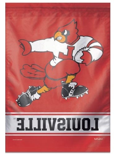 Louisville Cardinals Flag Throwback Football House Banner heartlandflags