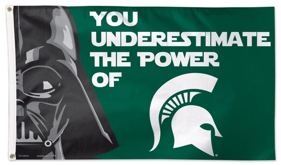 Michigan State Spartans Flag 3x5 Star Wars Underestimate heartlandflags