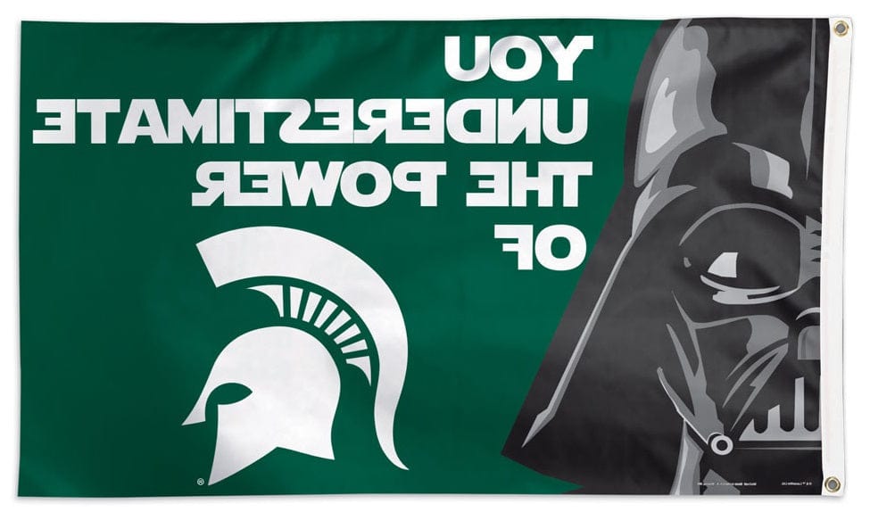 Michigan State Spartans Flag 3x5 Star Wars Underestimate heartlandflags