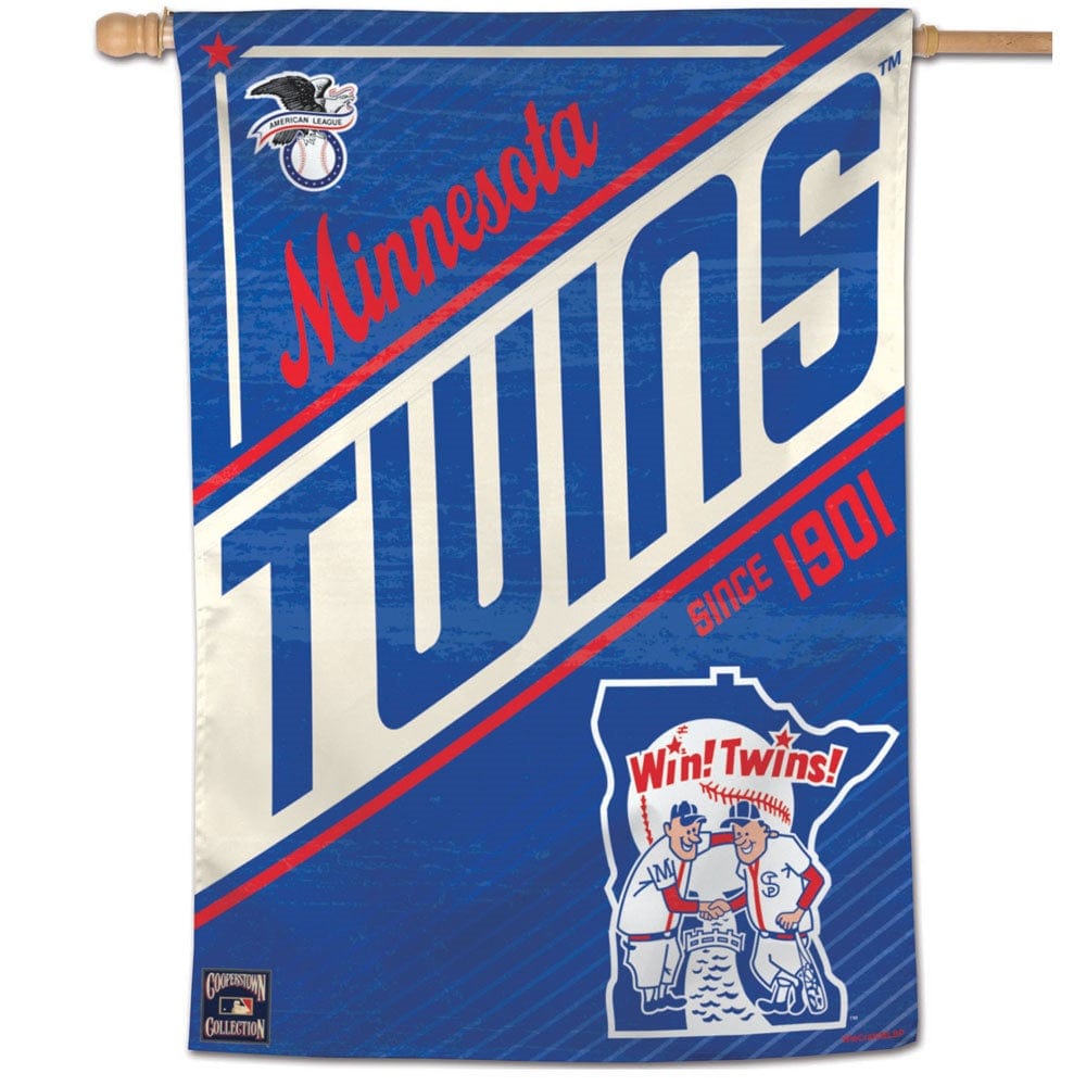 Minnesota Twins Flag Cooperstown Throwback House Banner heartlandflags