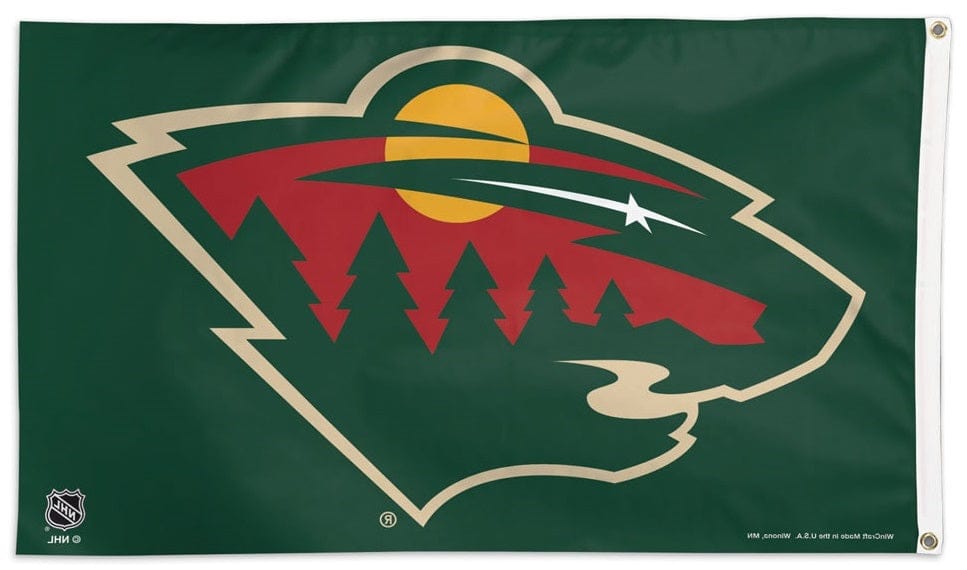 Minnesota Wild Flag 3x5 Hockey heartlandflags