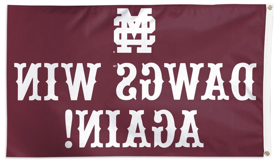 Mississippi State Bulldogs Flag 3x5 Dawgs Win Again heartlandflags