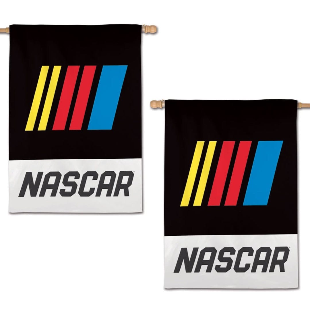 NASCAR Logo Banner 2 Sided Applique heartlandflags