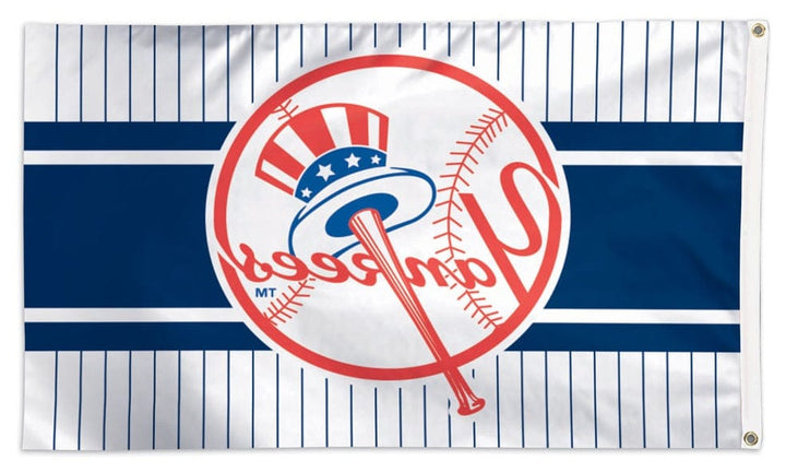 New York Yankees Flag 3x5 Tophat Logo heartlandflags