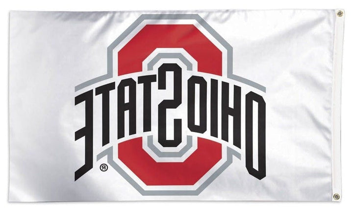 Ohio State Buckeyes Flag 3x5 White heartlandflags