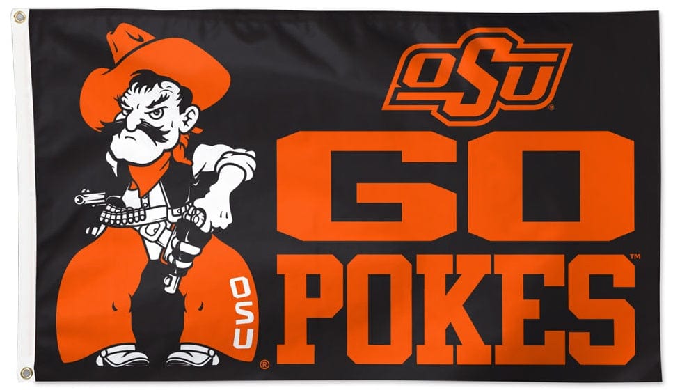 Oklahoma State Cowboys Flag 3x5 Go Pokes heartlandflags