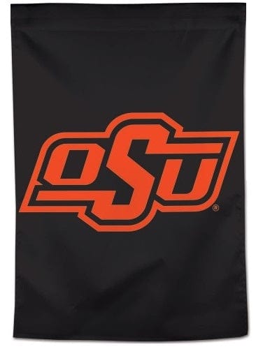 Oklahoma State Cowboys Flag OSU House Banner Black heartlandflags