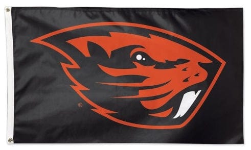 Oregon State Beavers Flag 3x5 Black heartlandflags