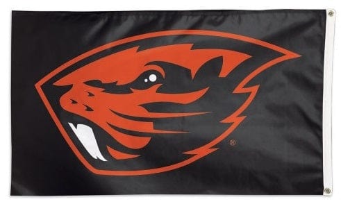 Oregon State Beavers Flag 3x5 Black heartlandflags