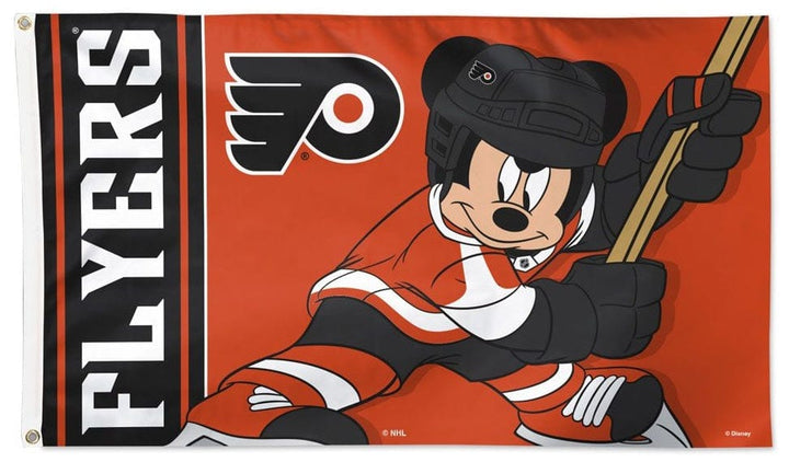 Philadelphia Flyers Flag 3x5 Mickey Mouse Disney heartlandflags