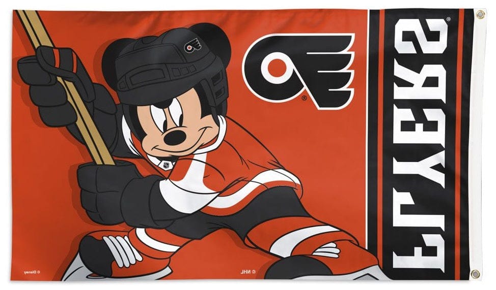 Philadelphia Flyers Flag 3x5 Mickey Mouse Disney heartlandflags