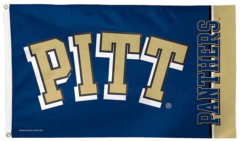 Pittsburgh Panthers Flag 3x5 Logo heartlandflags