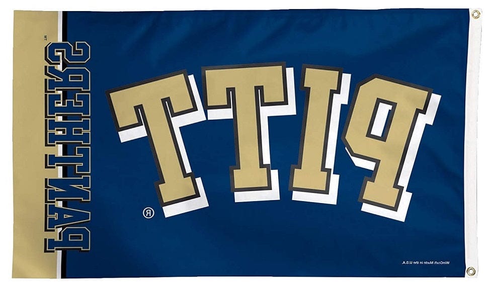 Pittsburgh Panthers Flag 3x5 Logo heartlandflags