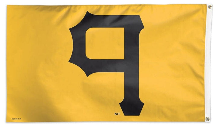 Pittsburgh Pirates Flag 3x5 P Logo on Yellow heartlandflags