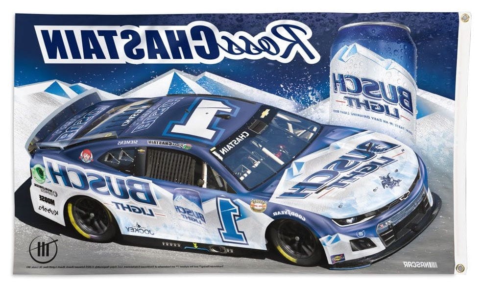 Ross Chastain Flag 3x5 Busch Light 2024 heartlandflags