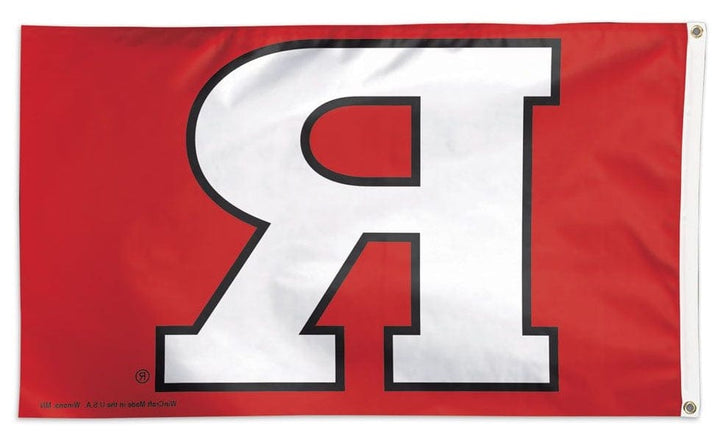 Rutgers Scarlet Knights Flag 3x5 R Logo heartlandflags