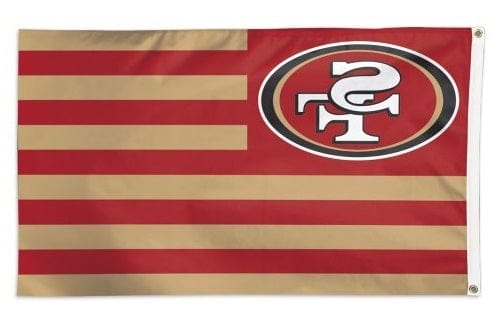 San Francisco 49ers Flag 3x5 Americana Patriotic heartlandflags