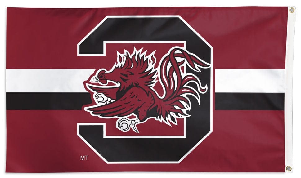 South Carolina Gamecocks Flag 3x5 Jersey Stripes heartlandflags