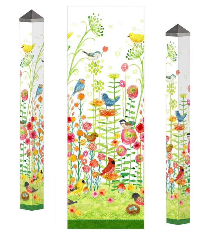 Spring Sweet Spring Art Pole 60 Inches Tall heartlandflags