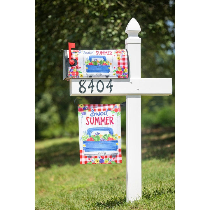 Sweet Summer Truck Garden Flag 2 Sided heartlandflags