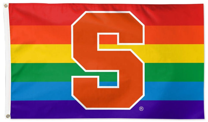 Syracuse Flag 3x5 Pride Rainbow heartlandflags