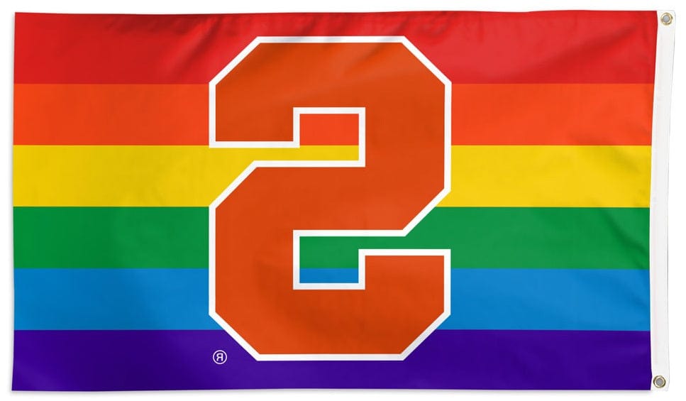 Syracuse Flag 3x5 Pride Rainbow heartlandflags