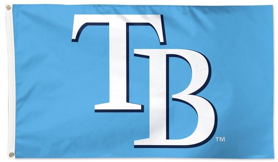 Tampa Bay Flag 3x5 TB Logo Light Blue heartlandflags