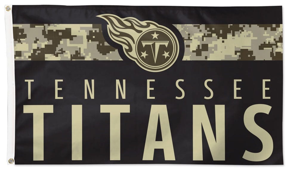 Tennessee Titans Flag 3x5 Digi Camo Military heartlandflags