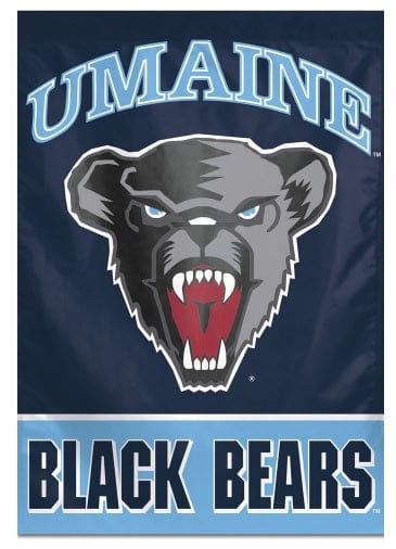 University of Maine Banner Black Bears House Flag heartlandflags