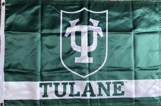 University of Tulane Flag 2 Sided 3x5 heartlandflags