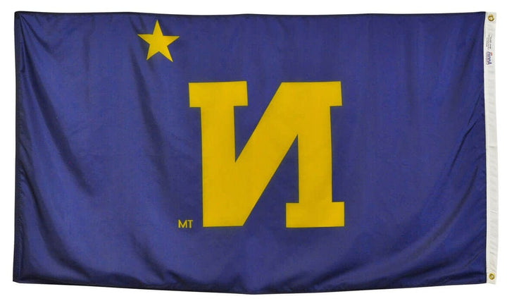 US Naval Academy Flag 3x5 N Logo heartlandflags