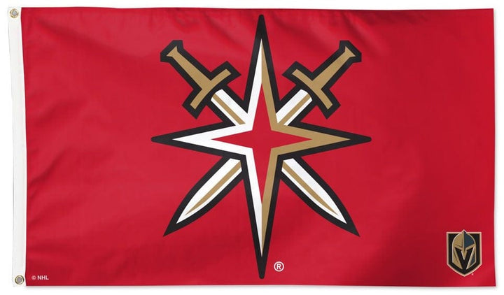 Vegas Golden Knights Flag 3x5 Alternate Logo heartlandflags