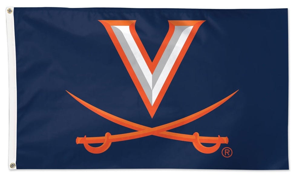 Virginia Cavaliers Flag 3x5 Logo heartlandflags